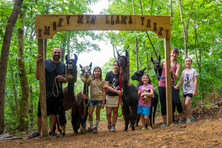 a group of people posing for a picture